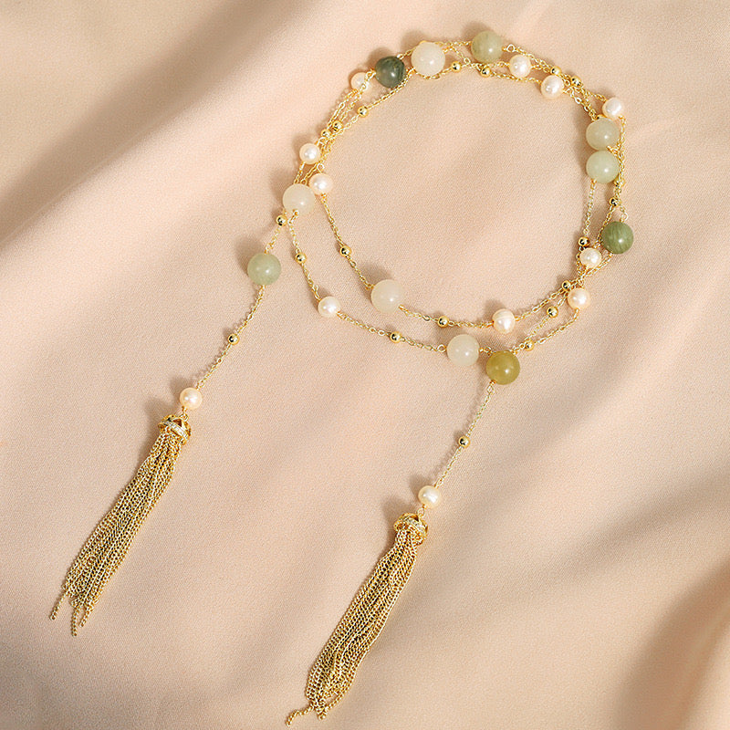 Genuine Freshwater Pearl Happy Summer Necklace