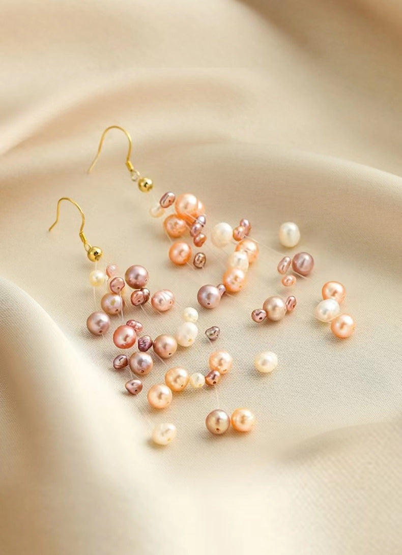 Genuine Freshwater Pearl Meteor Dream Earrings