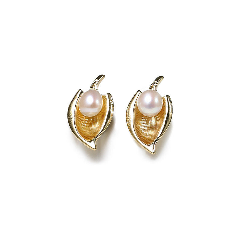 Genuine Freshwater Pearl Mermaid Earrings