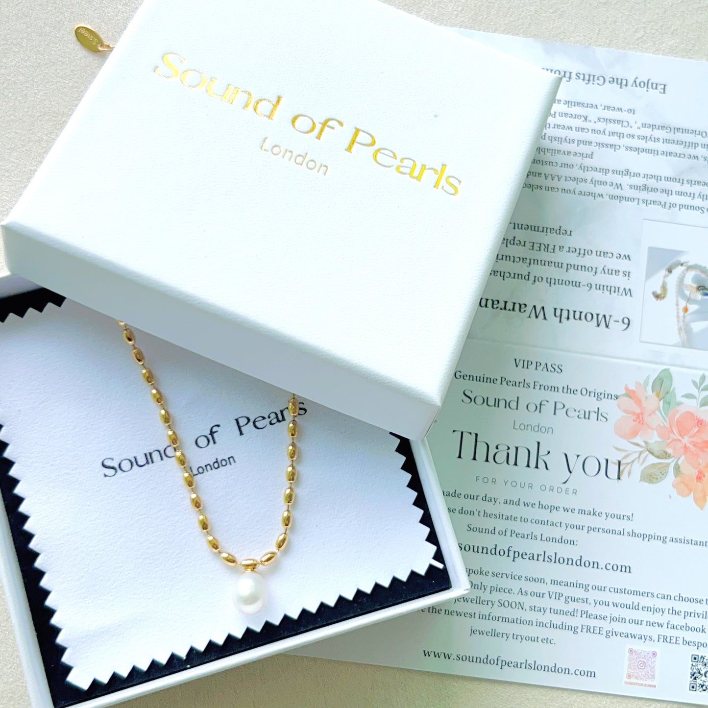 Genuine Freshwater Pearl Hana Necklace