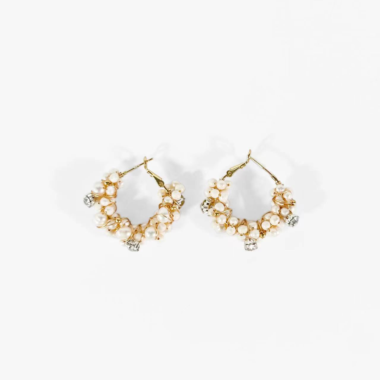Genuine Freshwater Pearl Mysterious Fruit Earrings