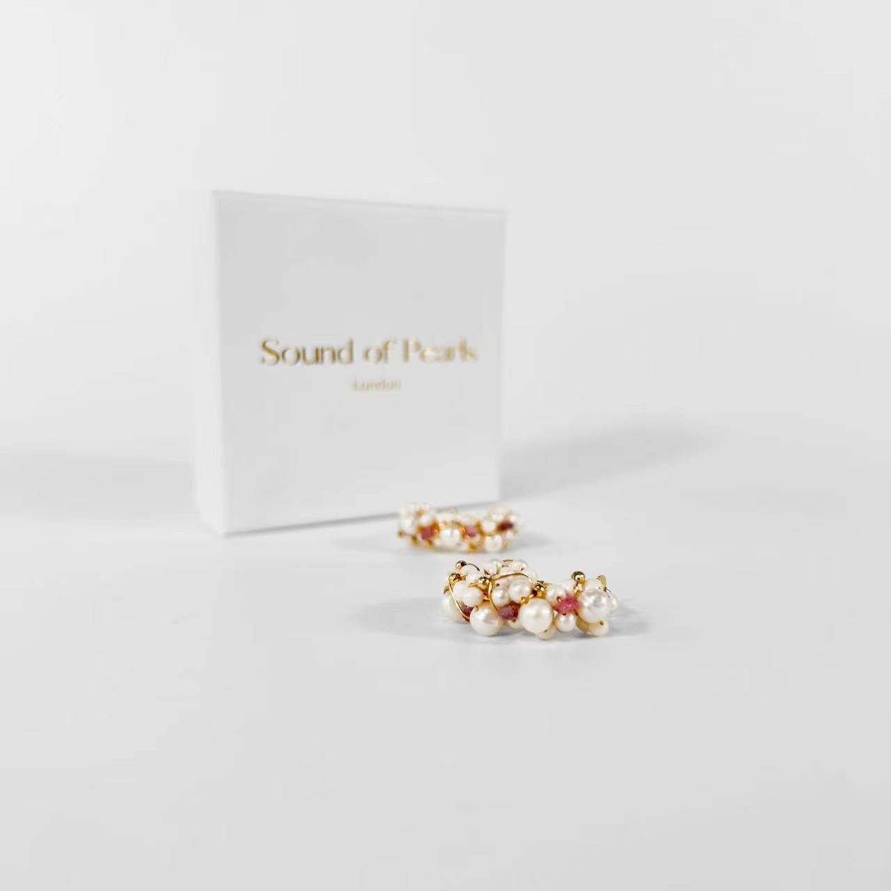 Genuine Freshwater Pearl Mysterious Fruit Earrings