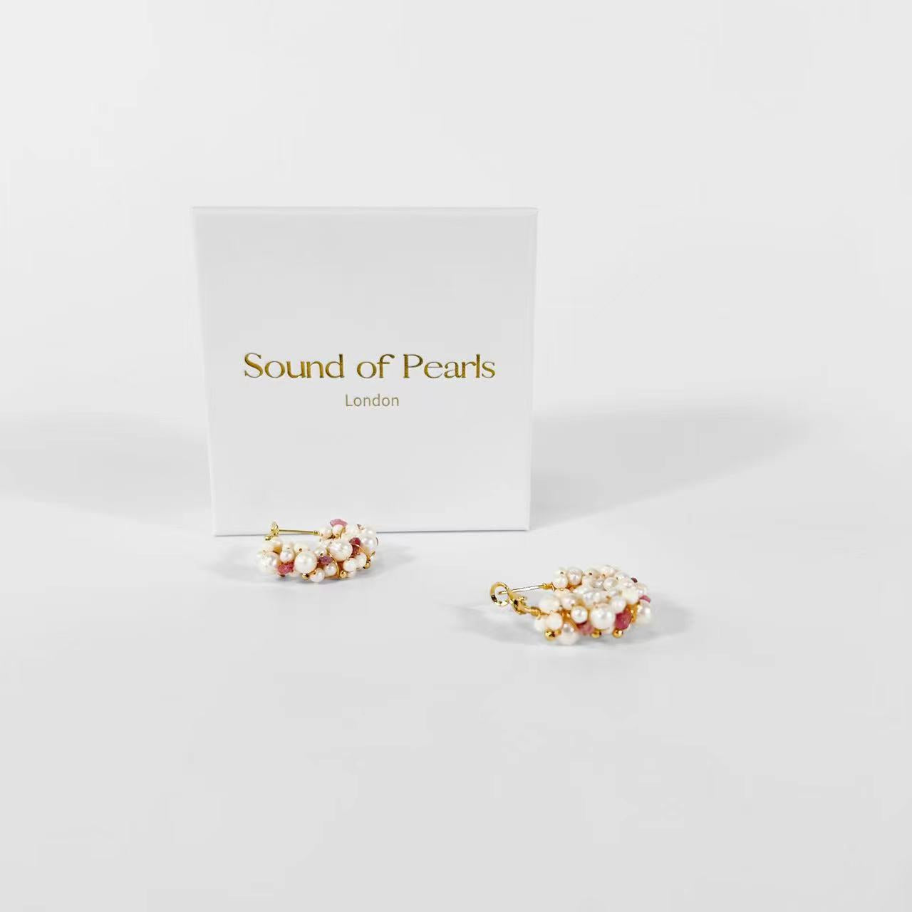 Genuine Freshwater Pearl Mysterious Fruit Earrings