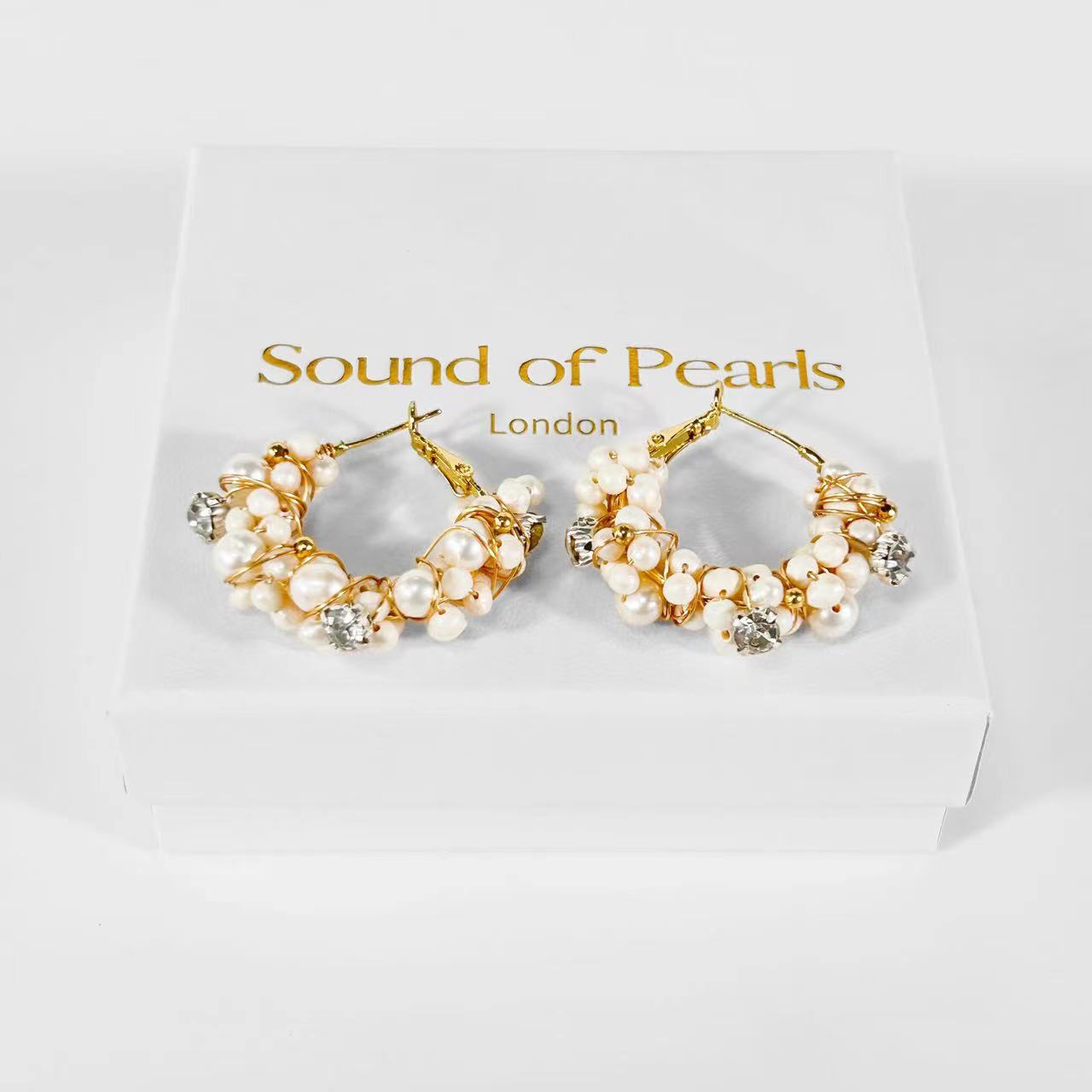 Genuine Freshwater Pearl Mysterious Fruit Earrings
