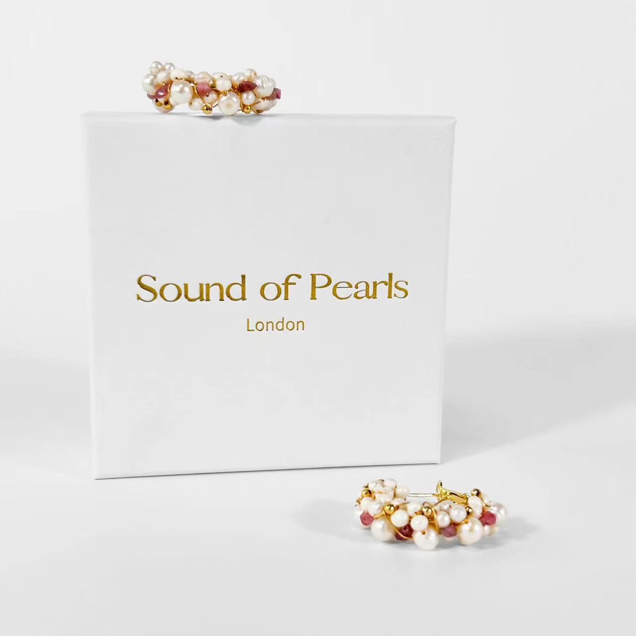 Genuine Freshwater Pearl Mysterious Fruit Earrings