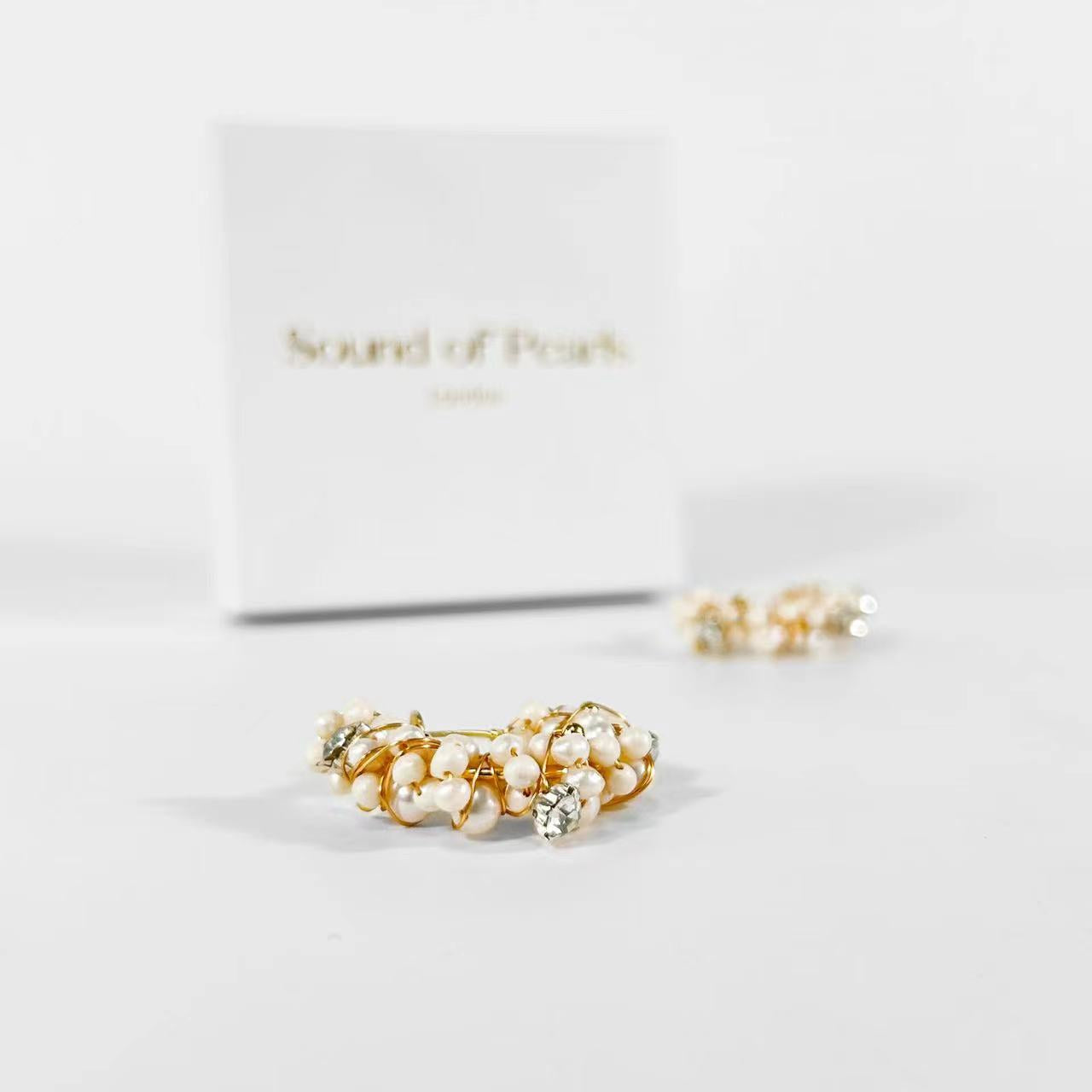Genuine Freshwater Pearl Mysterious Fruit Earrings