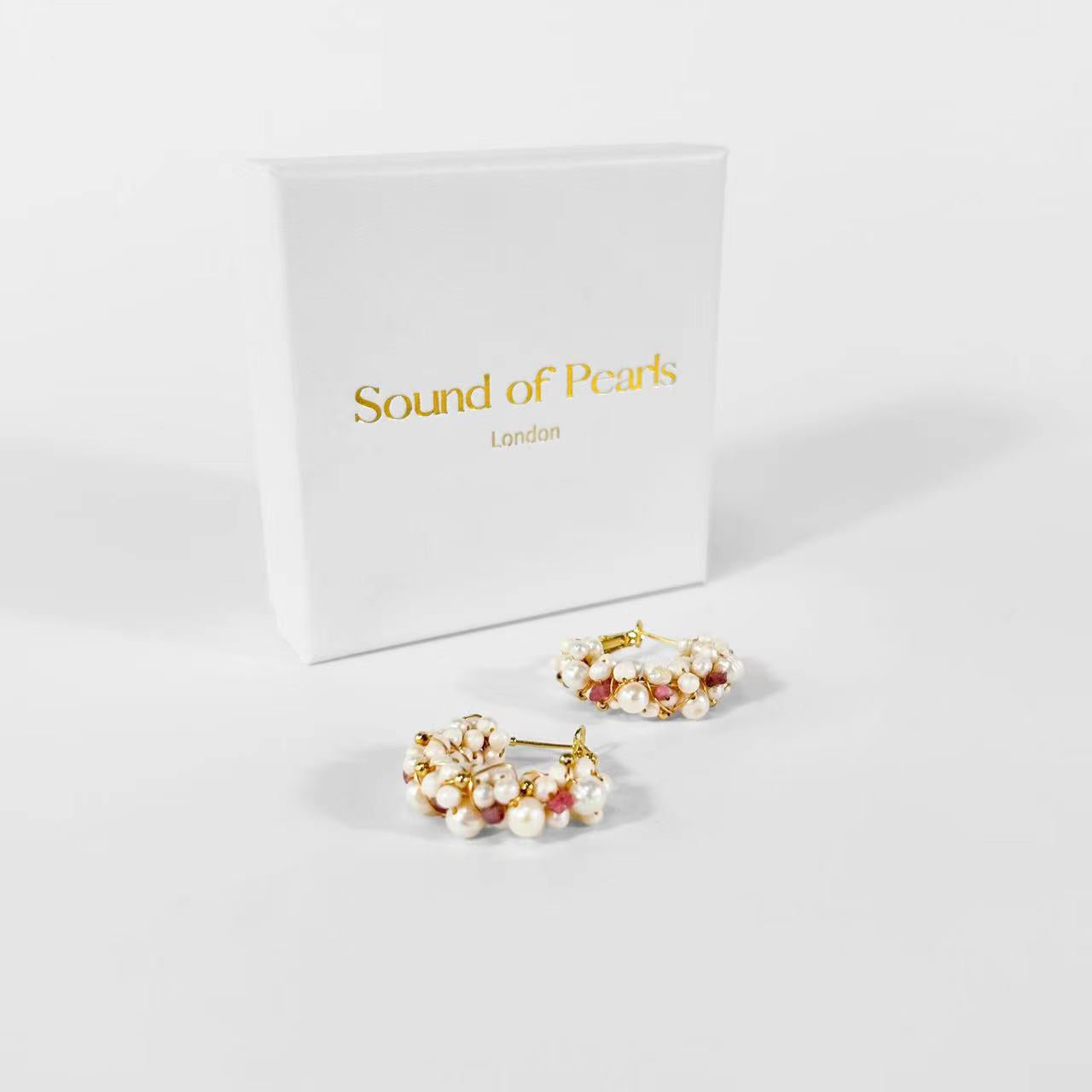 Genuine Freshwater Pearl Mysterious Fruit Earrings
