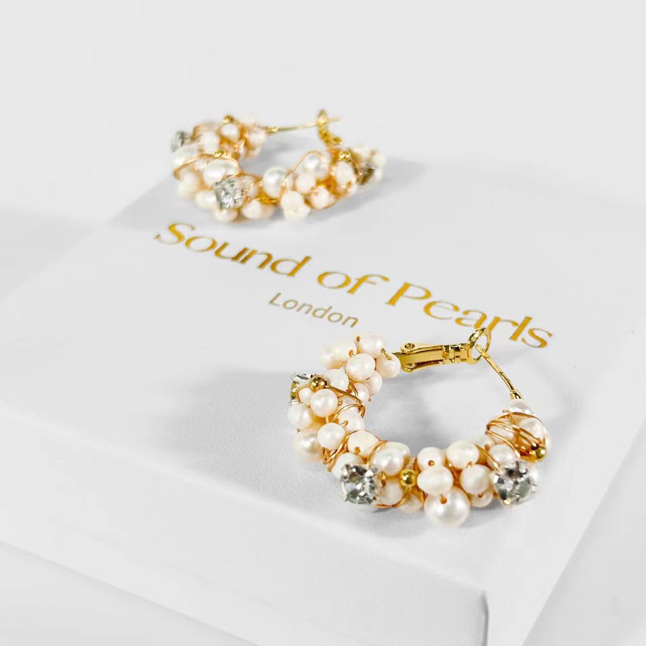 Genuine Freshwater Pearl Mysterious Fruit Earrings