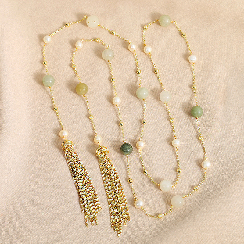 Genuine Freshwater Pearl Happy Summer Necklace