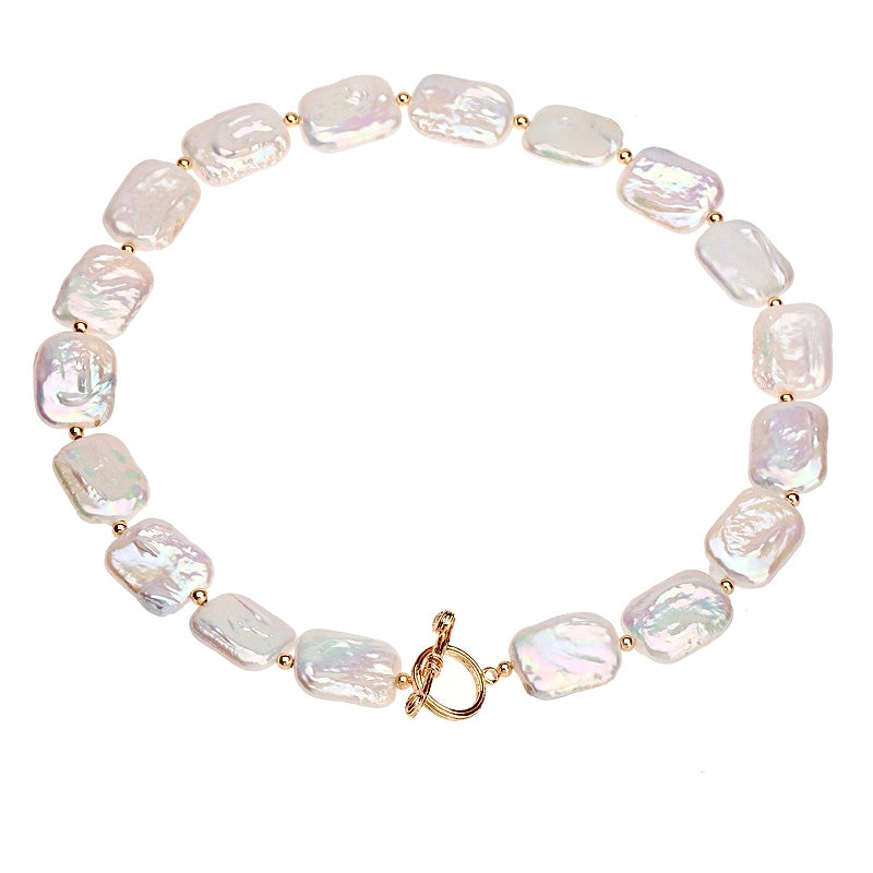 Genuine Freshwater Baroque Pearl Aurora Set
