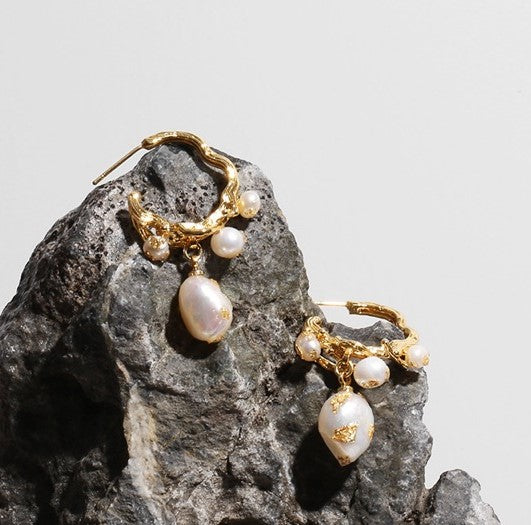 Genuine Freshwater Pearl Mayfair Earrings