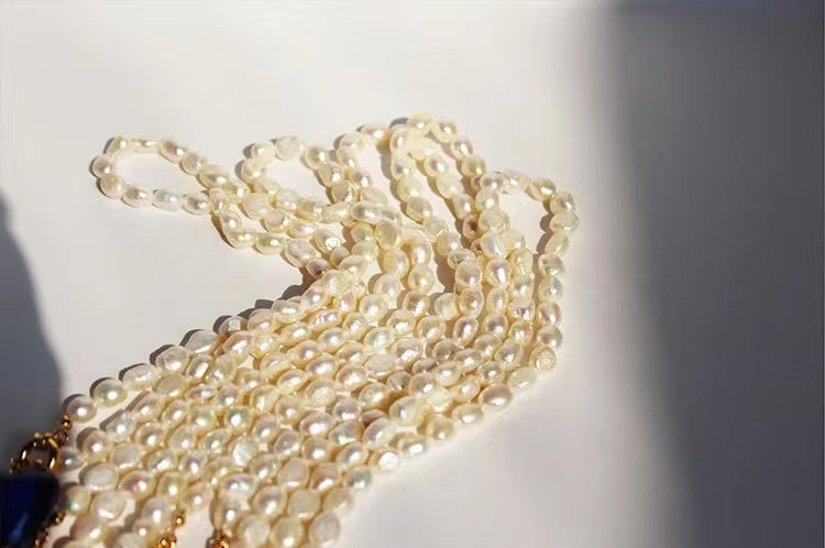Genuine Freshwater Pearl Full Heart Necklace