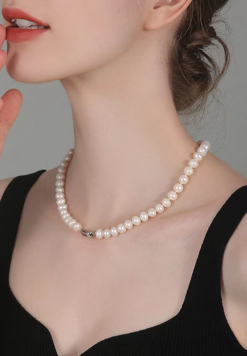 Genuine Freshwater Pearl Audrey Necklace