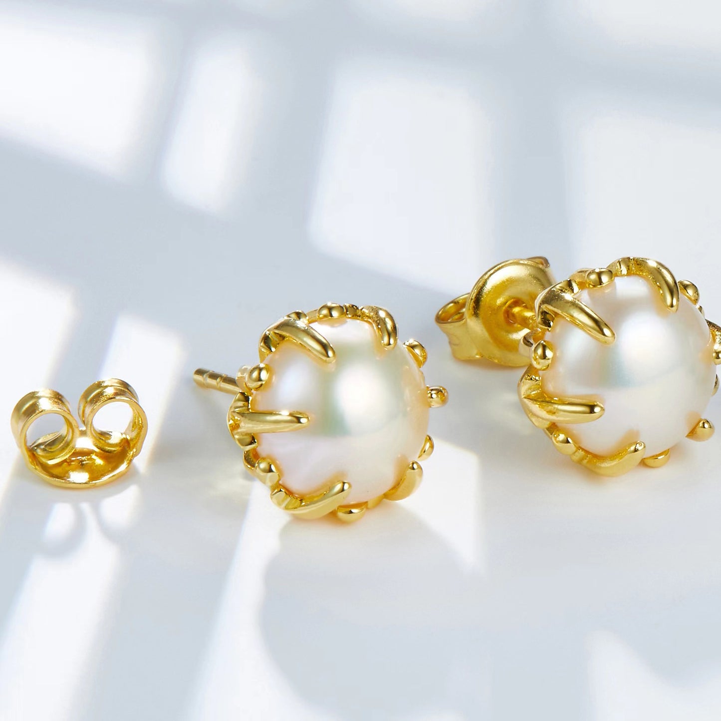 Genuine Natural Freshwater Pearl Perfection Earrings