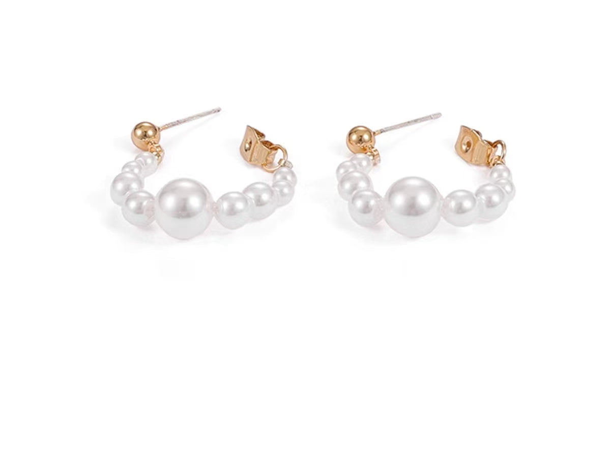 Genuine Freshwater Pearl Lydia Earrings