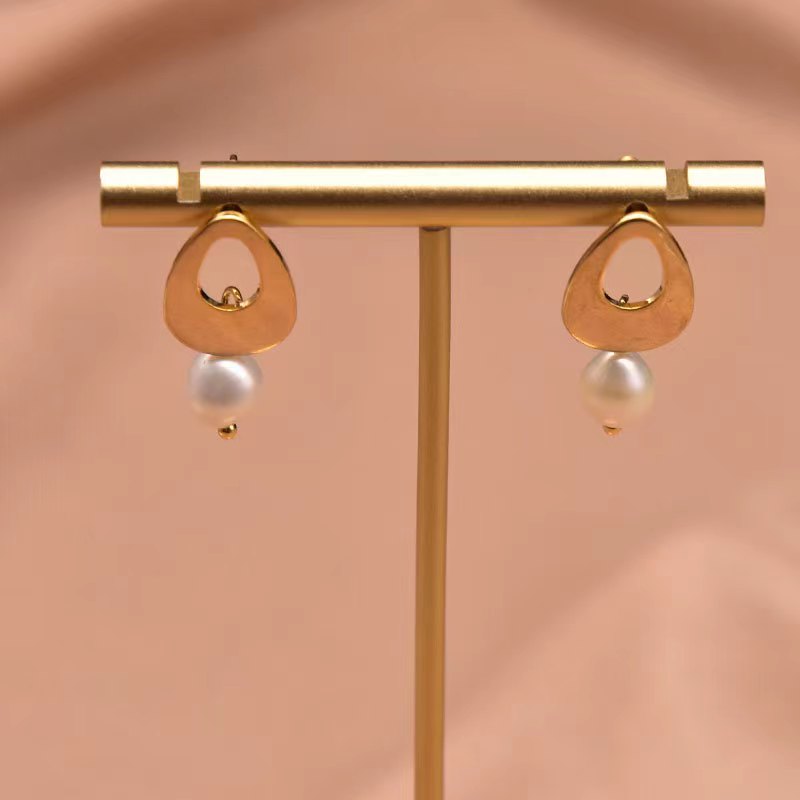 Genuine Freshwater Baroque Pearl Night Market Earrings (Limited Edition)