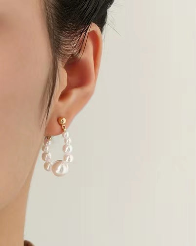 Genuine Freshwater Pearl Lydia Earrings