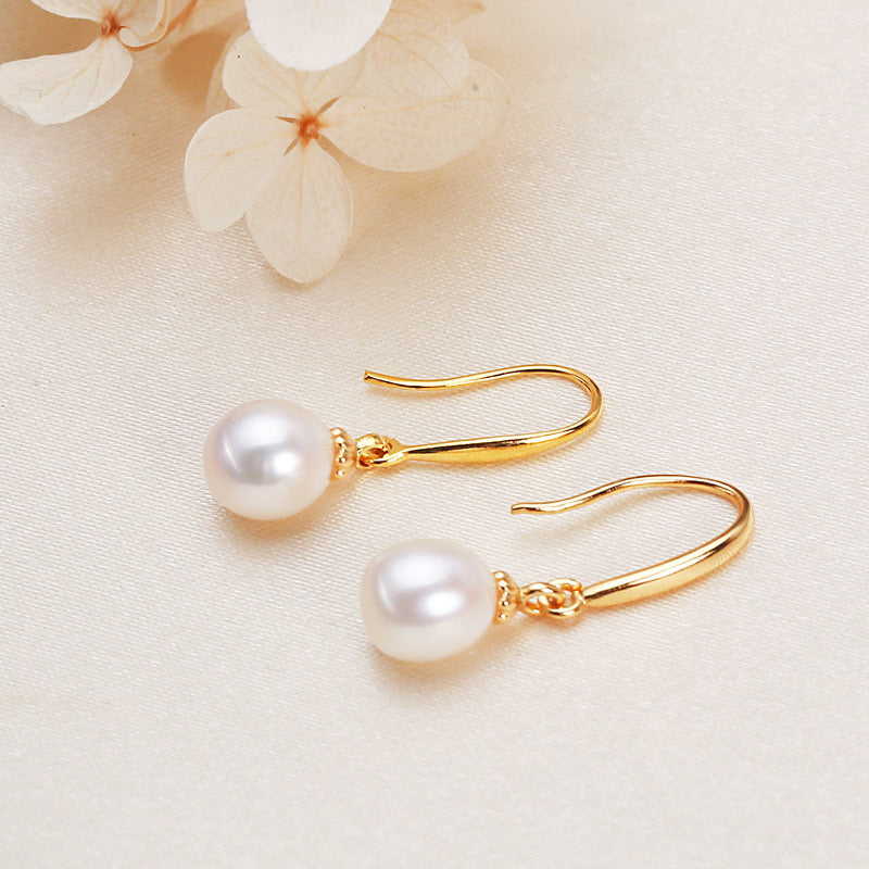 Genuine Freshwater Pearl Candy Dew Earrings