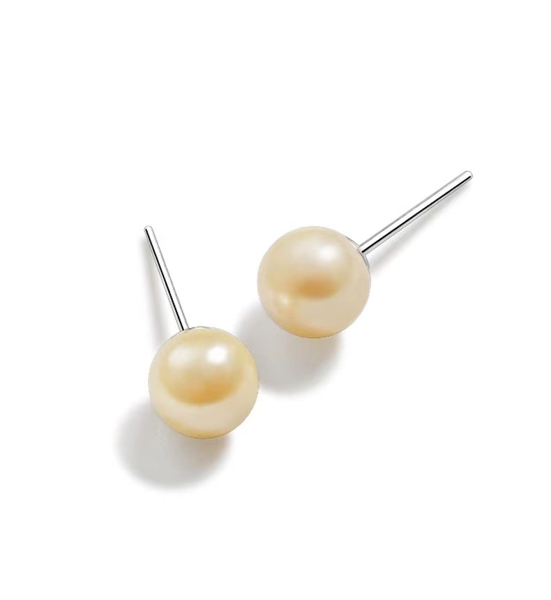 Genuine Golden South Sea Pearl Ella Earrings