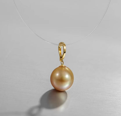 Genuine Golden South Sea Pearl Betsy Pendant