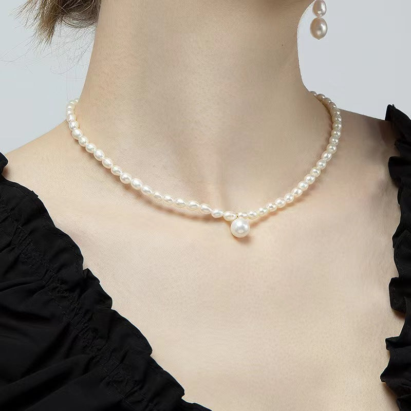 Genuine Freshwater Pearl Pure Heart Necklace