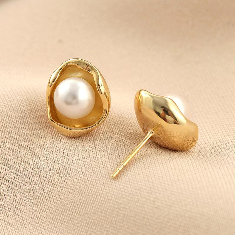 Genuine Akoya Pearl Freda Earrings