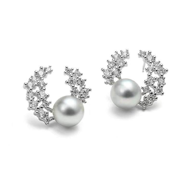 Genuine Akoya Pearl Enid Earrings