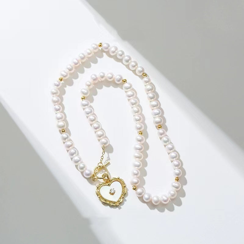 Genuine Freshwater Pearl Elise Necklace