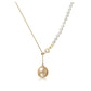 Genuine Golden South Sea Pearl Acton Necklace