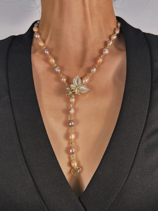 Genuine Freshwater Pearl Cecelia Necklace