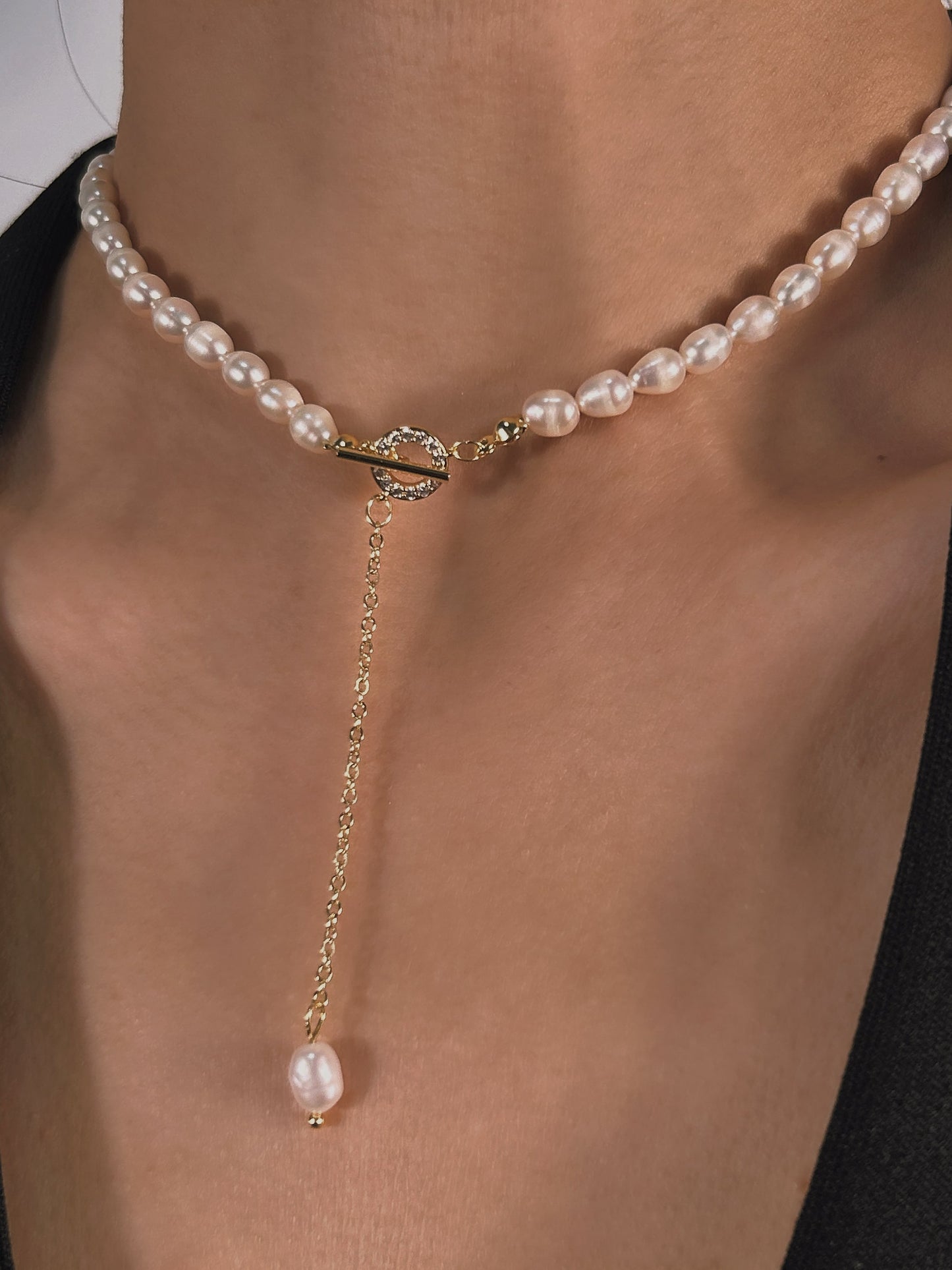 Genuine Freshwater Pearl Josephine Necklace