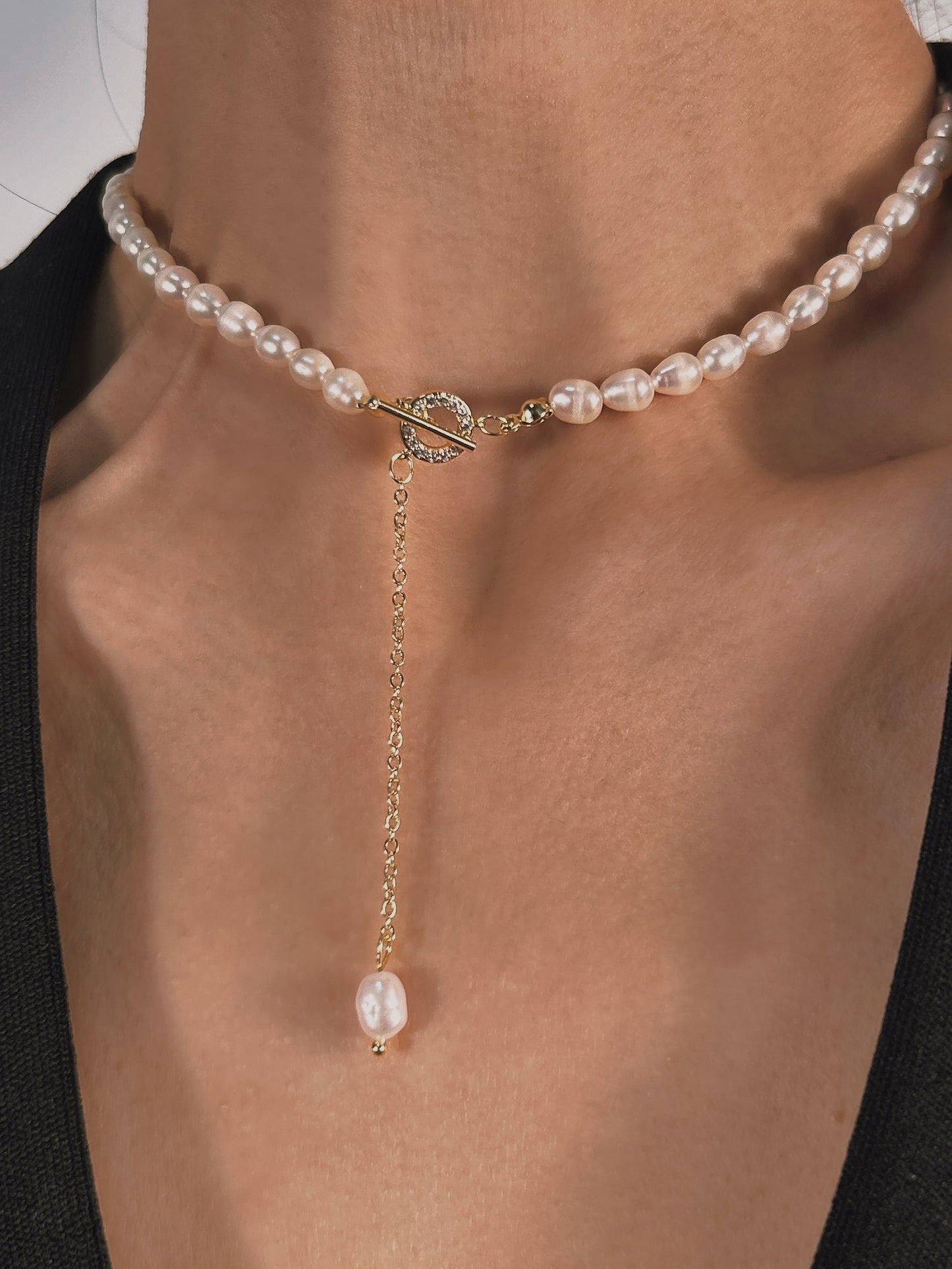 Genuine Freshwater Pearl Josephine Necklace