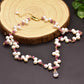 Genuine Freshwater Pearl Flying Petals Necklace