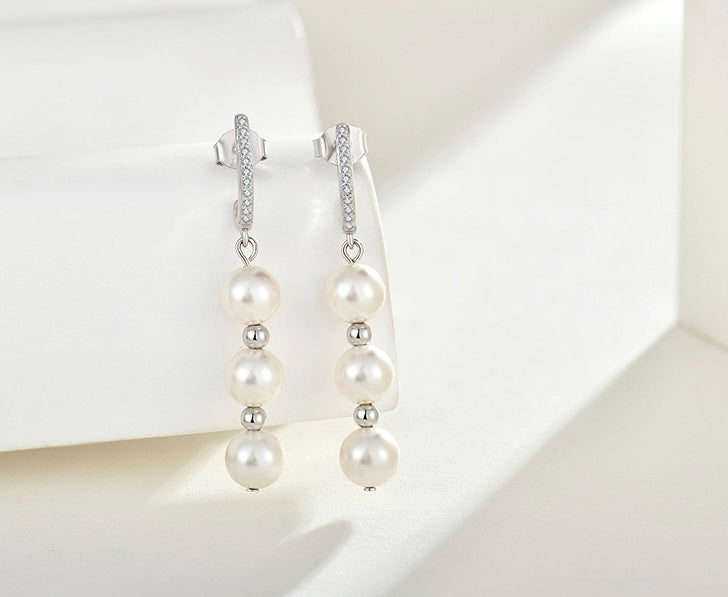 Genuine Freshwater Pearl Nova Earrings