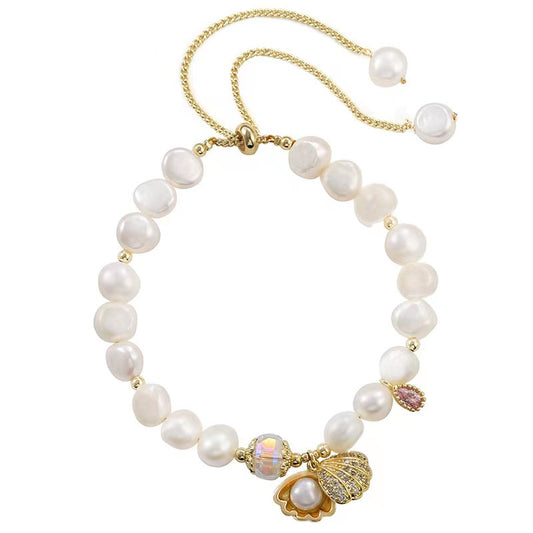 Genuine Freshwater Pearl Shell Gracia Bracelet