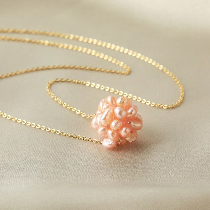 Genuine Freshwater Pearl Rose Set