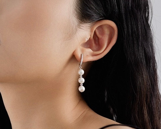 Genuine Freshwater Pearl Nova Earrings