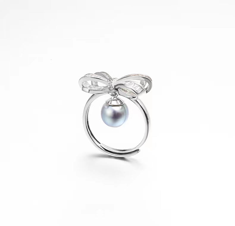 Genuine Akoya Pearl Isabel Ring