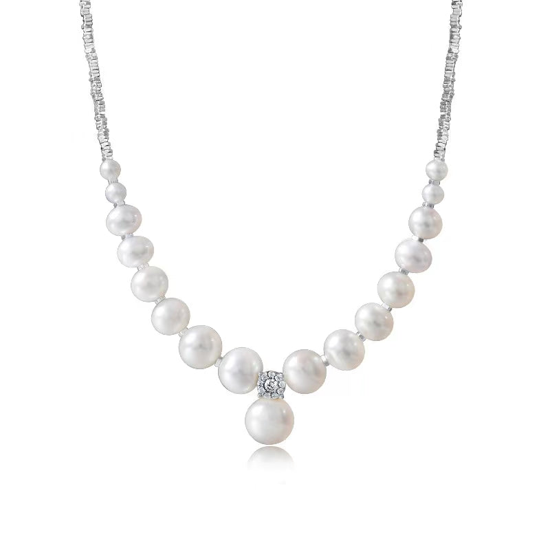 Genuine Freshwater Pearl Heaven Honeydew Necklace