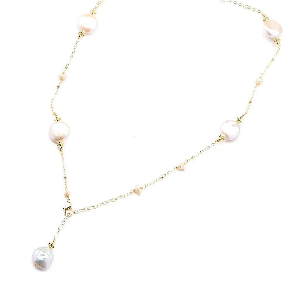 Genuine Freshwater Pearl Happy Dew Necklace