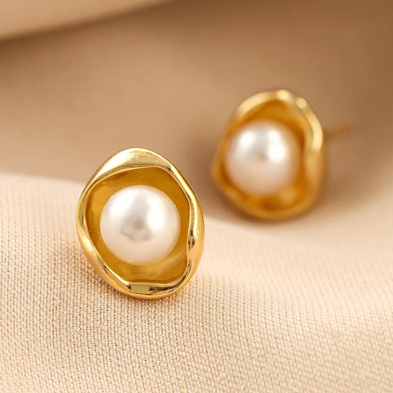 Genuine Akoya Pearl Freda Earrings