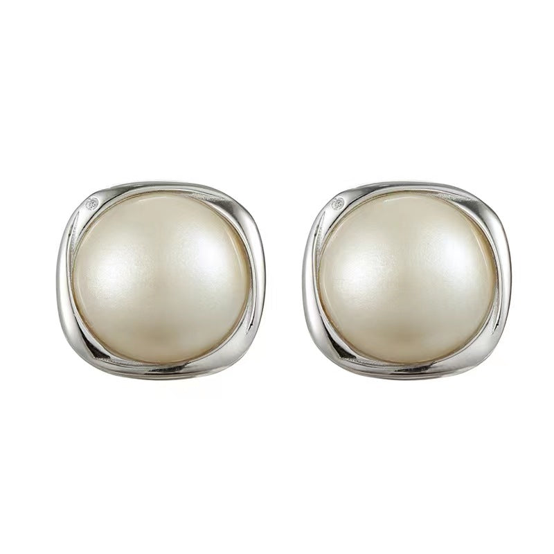 Genuine Mabe Pearl Eladah Earrings