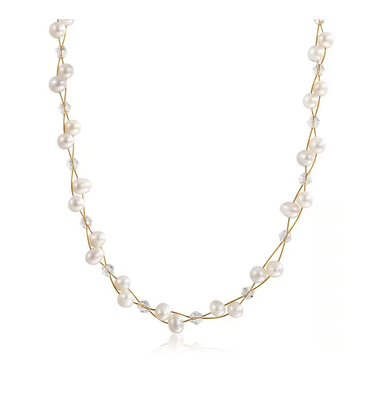 Genuine Freshwater Pearl Marlais Necklace