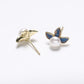 Genuine Freshwater Pearl Solid S925 Silver Fairy Flora Earrings