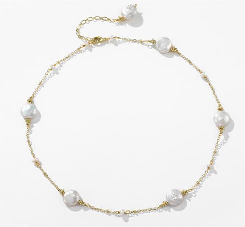 Genuine Freshwater Pearl Happy Dew Necklace