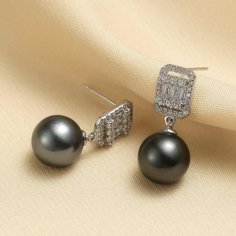 Genuine Tahitian/Edison Pearl Camille Earrings