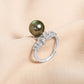 Genuine Tahitian Pearl Sidonia Ring