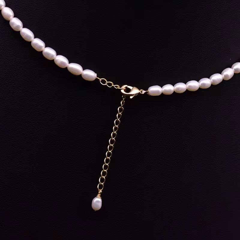 Genuine Freshwater Pearl Silver Coast Necklace