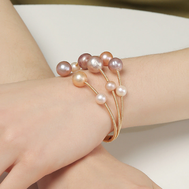 Genuine Freshwater Pearl Sky Bracelet