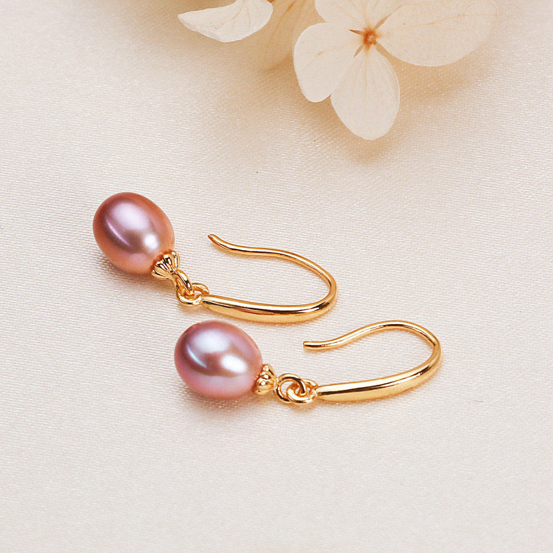 Genuine Freshwater Pearl Candy Dew Earrings